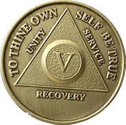 5 Year Bronze AA Meeting Chip