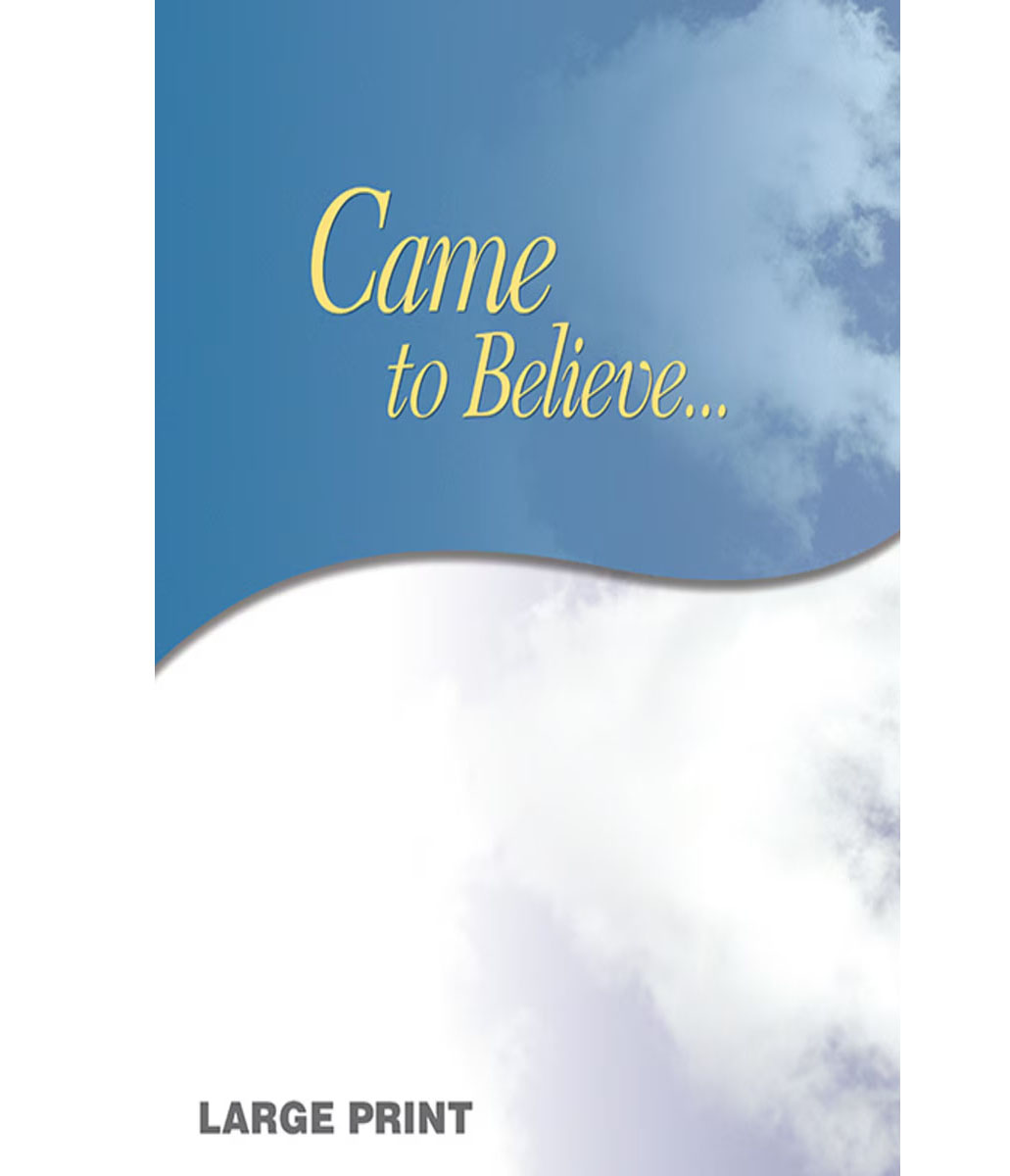 B-26 Came to Believe (Large Print)