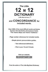BK61 12 and 12 Dictionary and Concordance