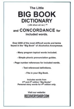 BK62 Big Book Dictionary and Concordance