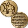 24 Hour Camel Medallion Bronze Medallion