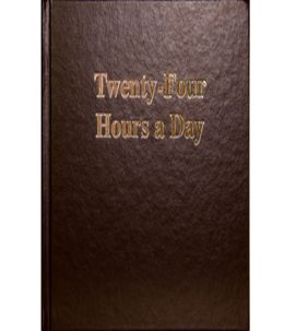 H1052 Twenty Four Hours a Day Large Print (Hard Cover)