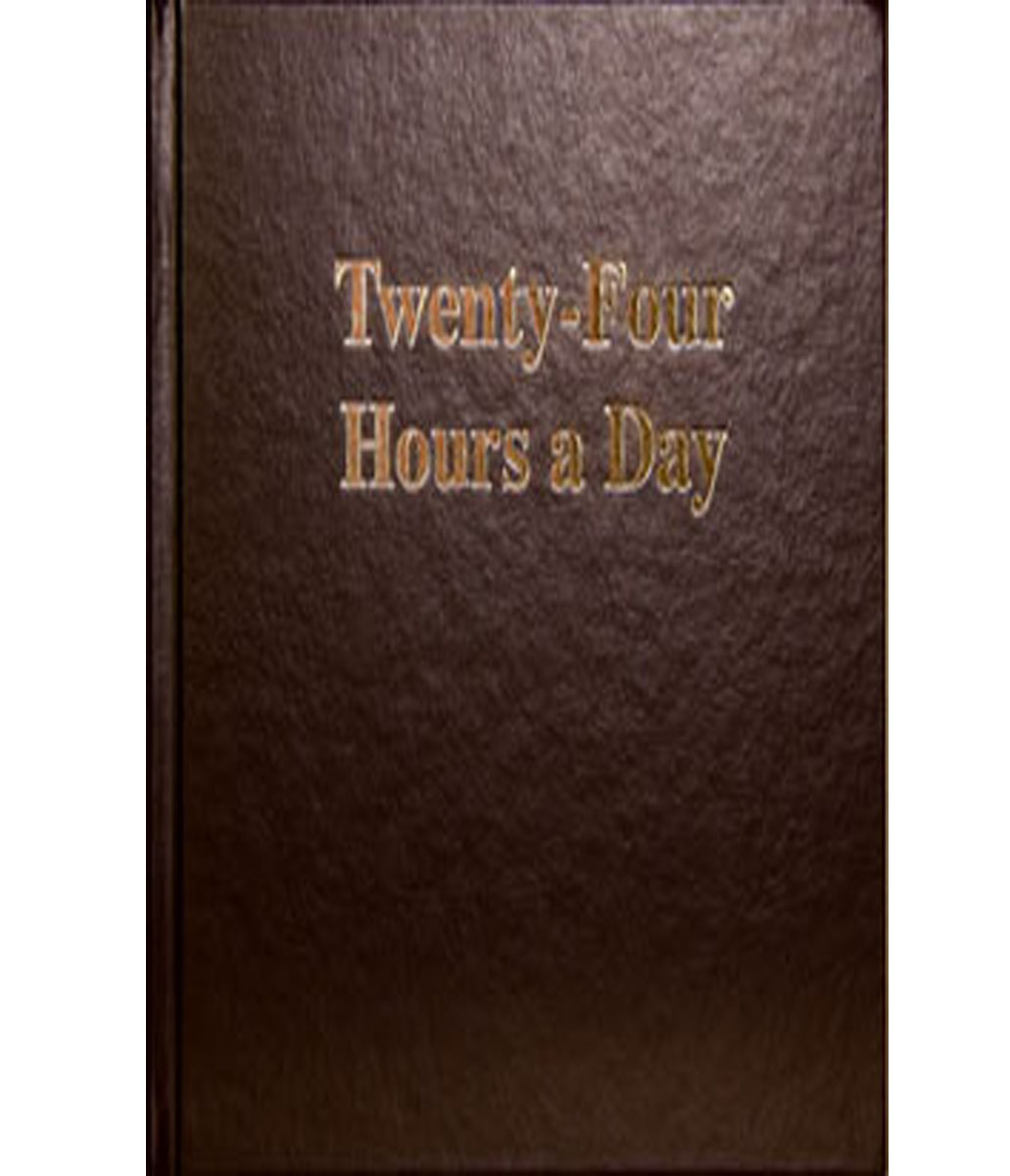 H1052 Twenty Four Hours a Day Large Print (Hard Cover)