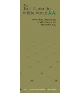 P-12 Jack Alexander - Article about A.A.
