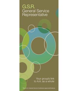 P-19 GSR: Your Group's Link to A.A. as a Whole
