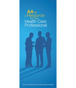 P-23 A.A. as a Resource for the Health Care Professional