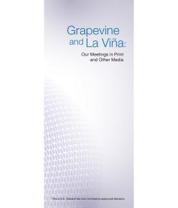 P-52 The A.A. Grapevine - Our Meetings in Print and Other Media