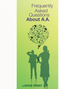 P-57 Frequently Asked Questions about A.A. - Large Print
