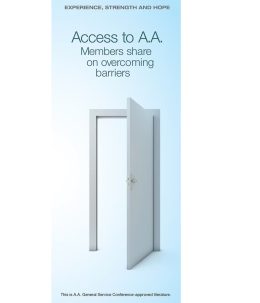 P-83 Access to A.A. - Members Share on Overcoming Barriers